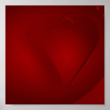 Poster vermelho dos corações do sangue