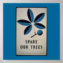 Poster-WPA-Sobressalente nossas árvores