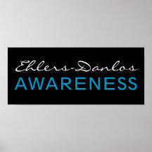 Posters da consciência de Ehlers-Danlos