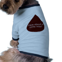 Pouco beijo roupas para animais de estimação
