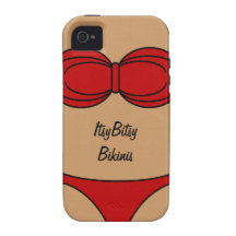 Pouco biquini vermelho
