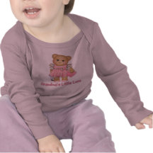 Pouco ursinho do amor - avó camisetas