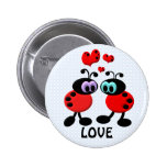 Poucos insetos do amor botons