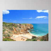 Praia a Dinamarca Coelha Pôsteres