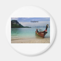 Praia de Tailândia em Krabi (St.K) Imãs De Geladeira