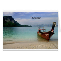 Praia de Tailândia Krabi (nova) (St.K) Cartao