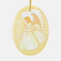 Praying do anjo ornamento para arvore de natal