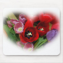 Prazer da tulipa mouse pads