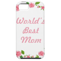 Presente do dia das mães da mãe dos mundos o melho capas iPhone 5 Case-Mate