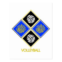 Presente do voleibol cartões postais