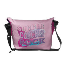 Presente personalizado do treinador do futebol bolsa mensageiro