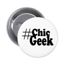 Presentes chiques da arte do geek de Hashtag Boton