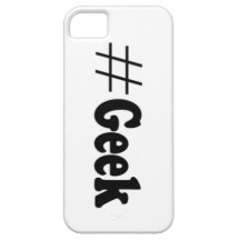 Presentes da arte do geek de Hashtag Capa De iPhone 5 Case-Mate