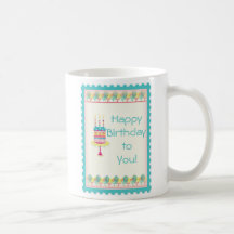 Presentes de aniversário baratos - caneca do feliz