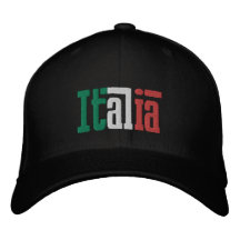Presentes italianos de Italia dos amantes do boné 