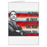 Presidente Barack Obama Cartão