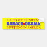PRESIDENTE DE APOIO OBAMA ADESIVO
