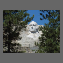Presidente George Washington, o Monte Rushmore posters