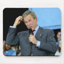 Presidente mudo mousepad