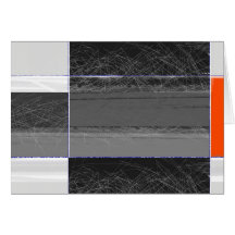 Preto abstrato e laranja cartão