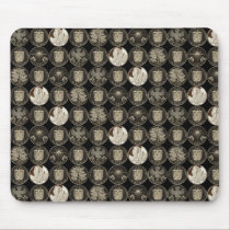 Preto Mousepad da moeda de ouro de Panamá tapetes para ratos