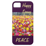 Primavera feliz da PAZ dos casos do iPhone 5 do pr Capas iPhone 5