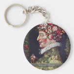 Primavera por Giuseppe Arcimboldo Chaveiro