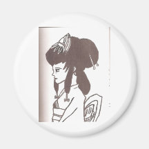 princesa asiática imãs