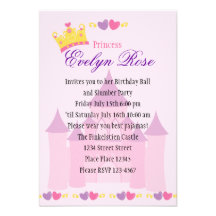 Princesa Castelo Convites