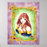 Princesa do Anime Posters