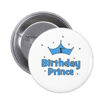 Príncipe do primeiro aniversario boton