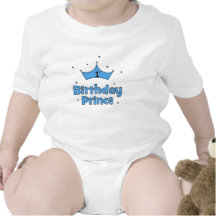 Príncipe do primeiro aniversario tshirts