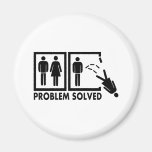 Problema resolvido - mulher imãs de geladeira