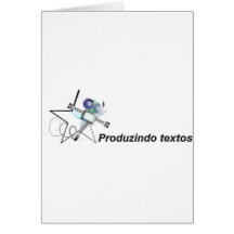 Produzindo textos robozinho estrela estrelinha cartoes