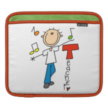 Professor de música bolsas de iPad