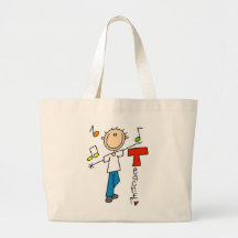 Professor de música bolsas de lona