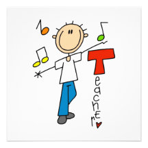 Professor de música convite