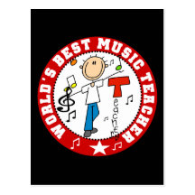 Professor de música do mundo o melhor cartao postal