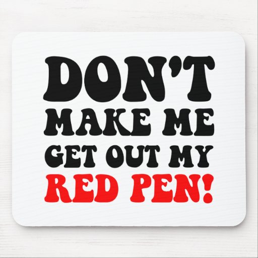 Professor engraçado mousepad