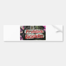 Prohibido Bicicletas nenhum espanhol de Espanol da Adesivos