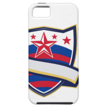 Proteja com fita da bandeira dos Estados Unidos Capa iPhone 5
