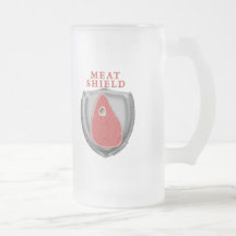 Protetor da carne caneca