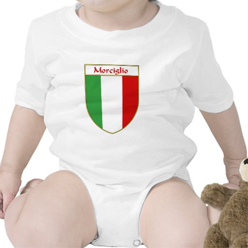 Protetor italiano da bandeira de Morciglio Macacãozinho Para Bebê