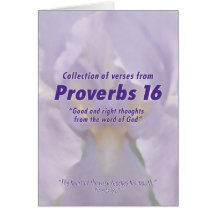 Provérbio 16 versos cartoes
