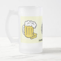 Psto pela caneca de cerveja do fosco do álcool