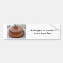 Pudim da mamãe adesivo