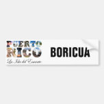 Puerto Rico La Isla Del Encanto Boricua Adesivos