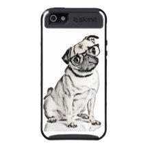 Pug iPhone 5 Capas