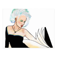 Punk Sapphic Cartoes Postais