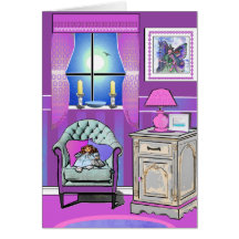 quarto feminino cartoes